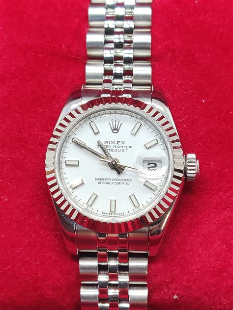 rolex lady-datejust 26 mm steel and white gold|Rolex lady Datejust 26 price.